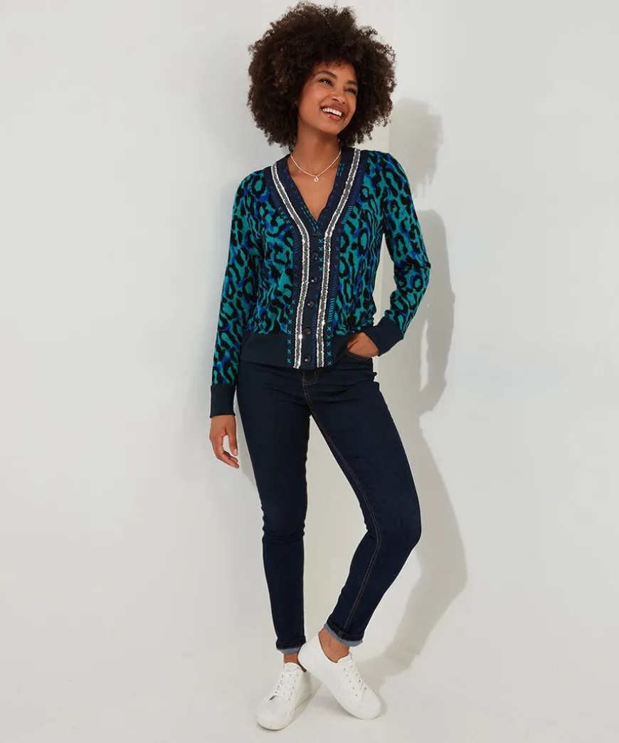 All The Fun Jersey Cardigan