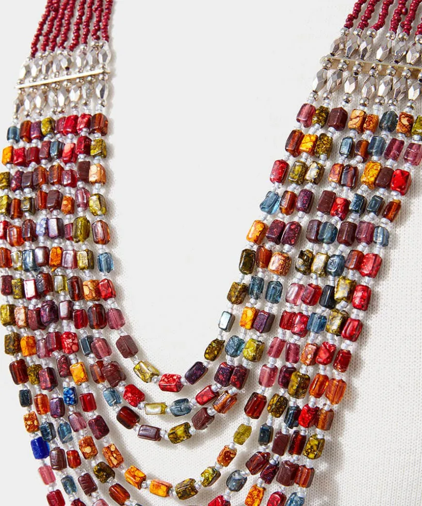 Artisan Beaded Necklace