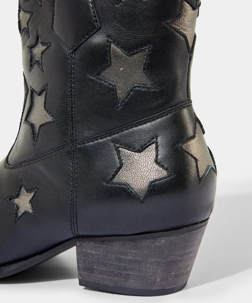 Astraea Leather Western Boots