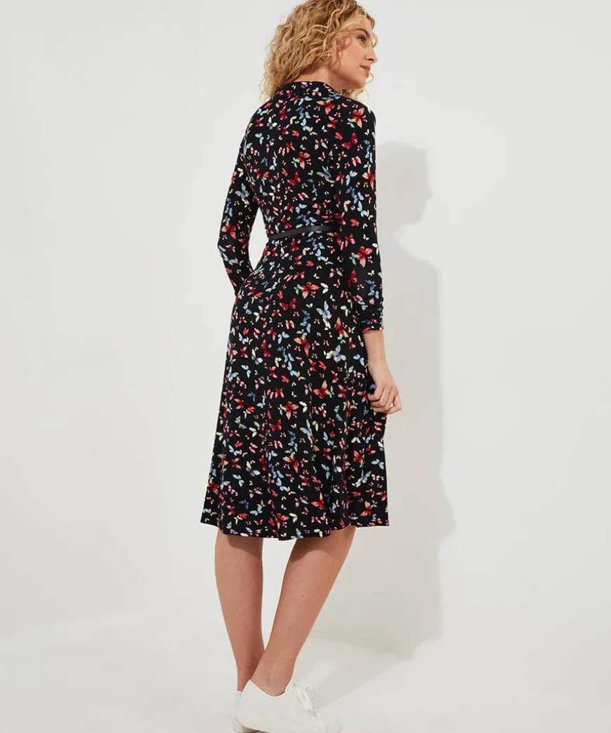 Beautiful Butterfly Jersey Dress