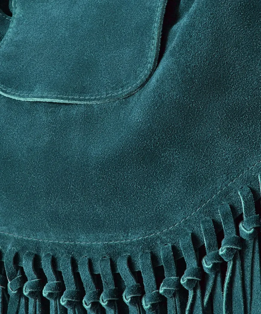 Blissful Boho Suede Bag