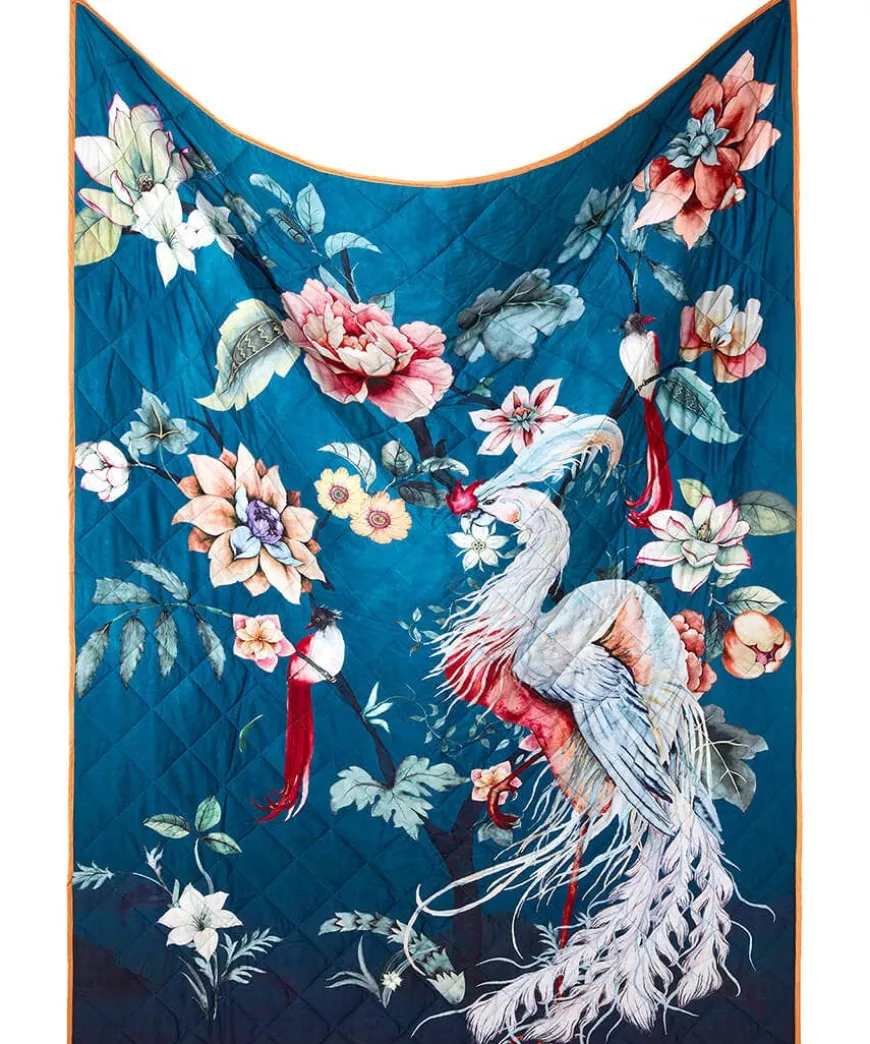 Cherished Chinoiserie Reversible Bedspread