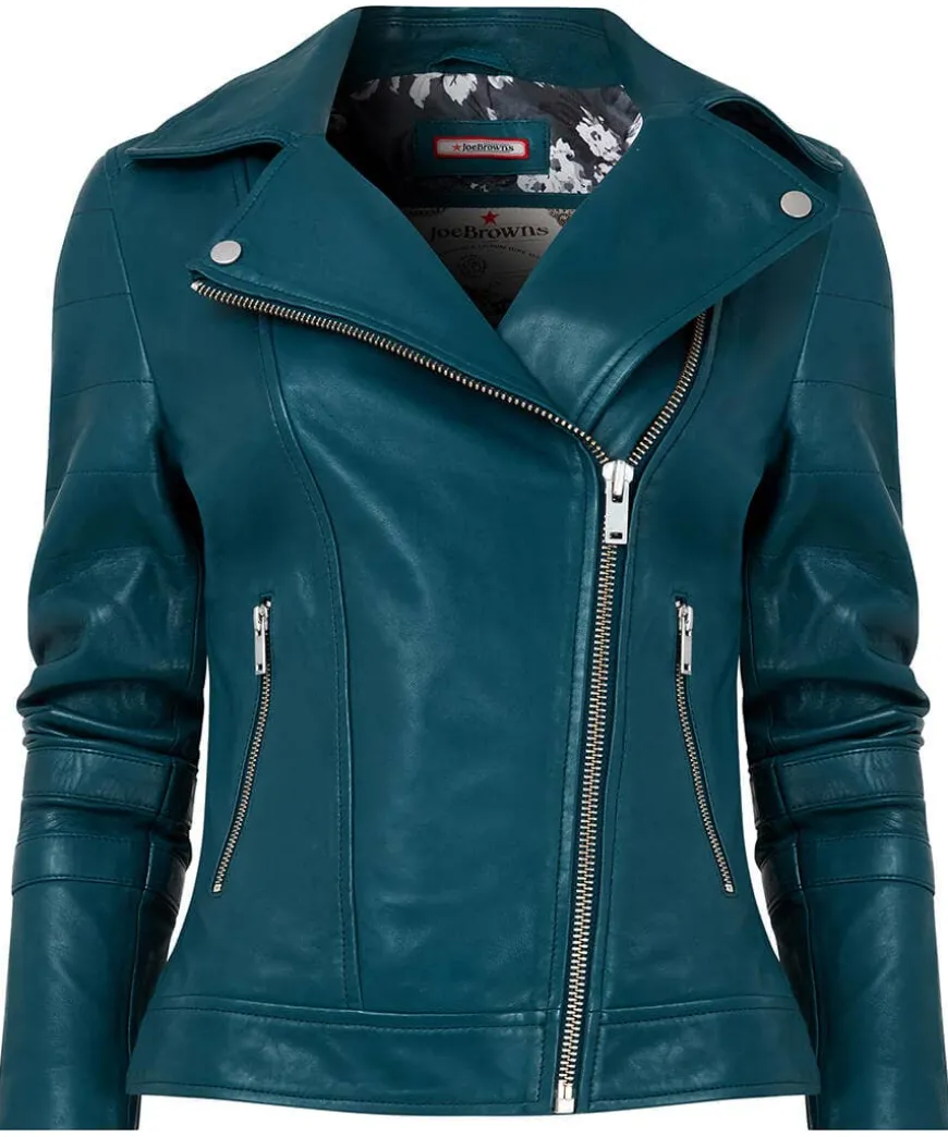 Classic Leather Biker Jacket