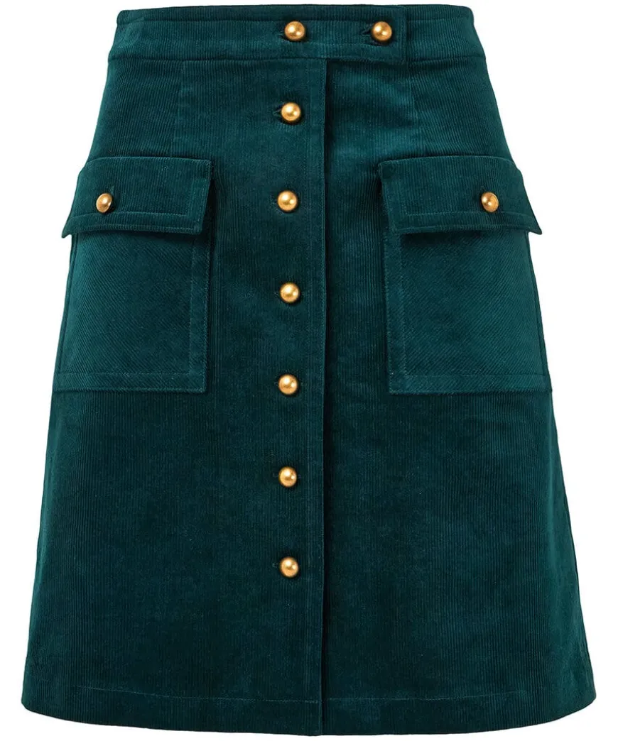 Curiously Cord Skirt
