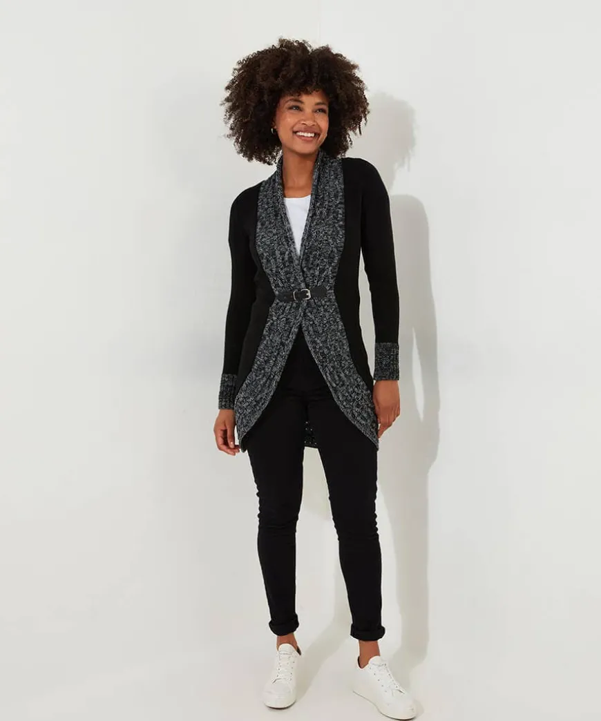 Curiously Cosy Buckle Cardigan