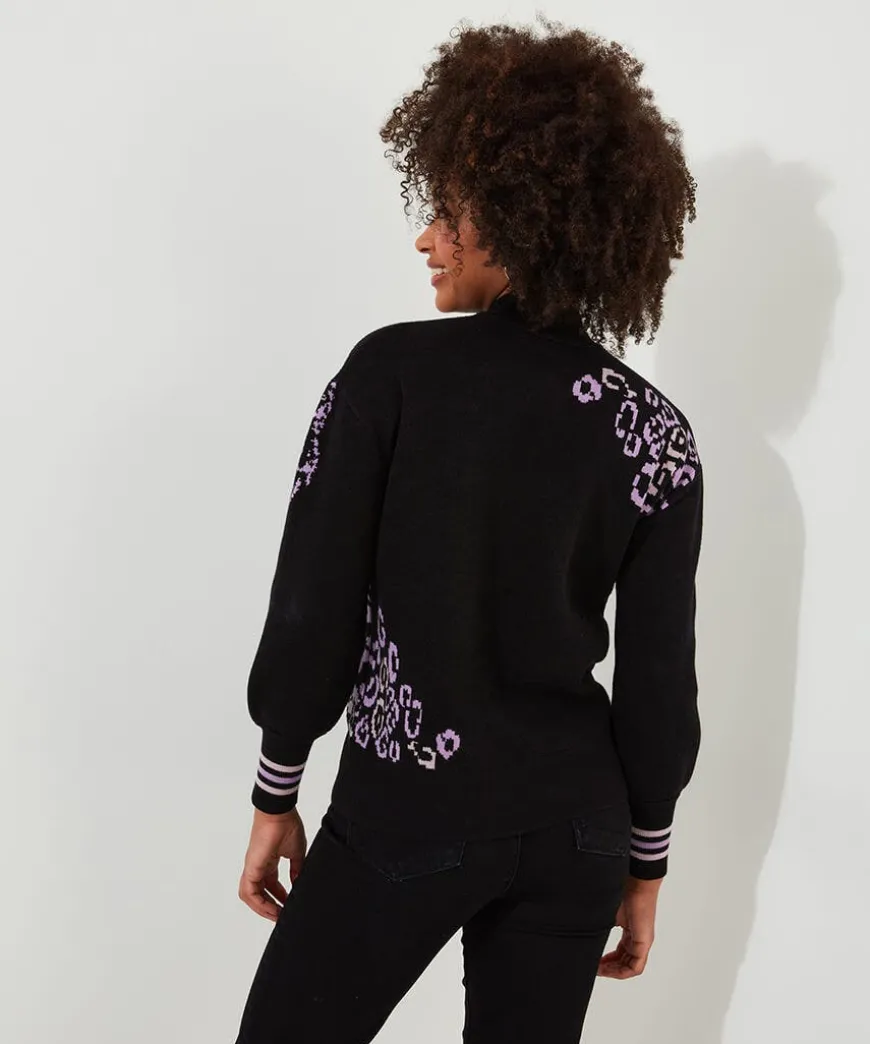 Darcie Leopard Jumper