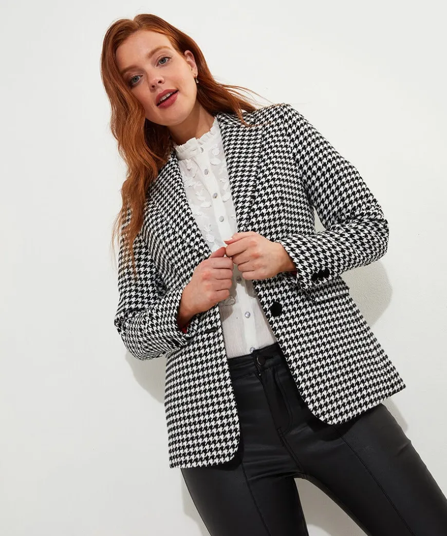 Daring Dogstooth Jacket