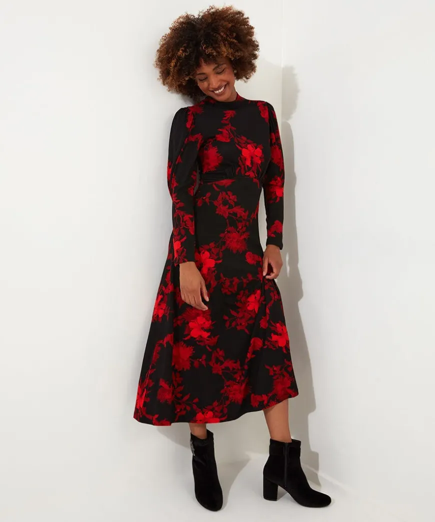 Daringly Different Jersey Dress