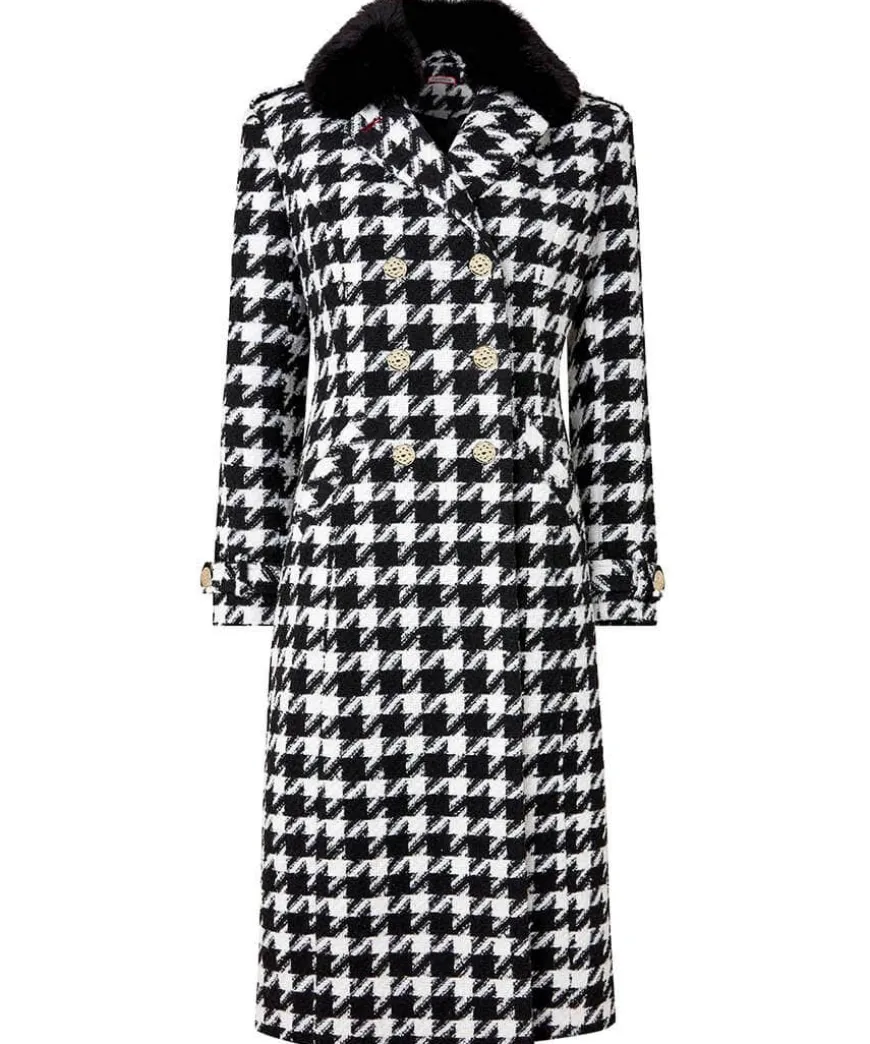 Darling Dogstooth Coat