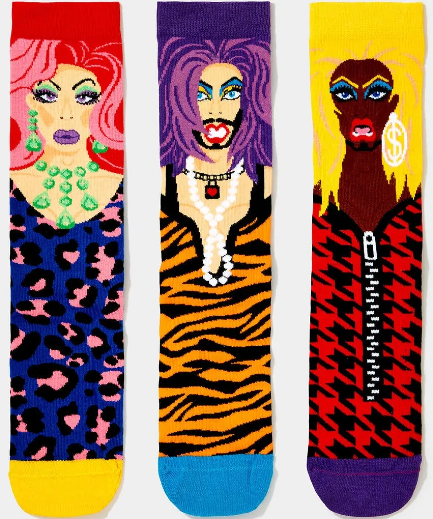 Drag Your Feet Odd Socks