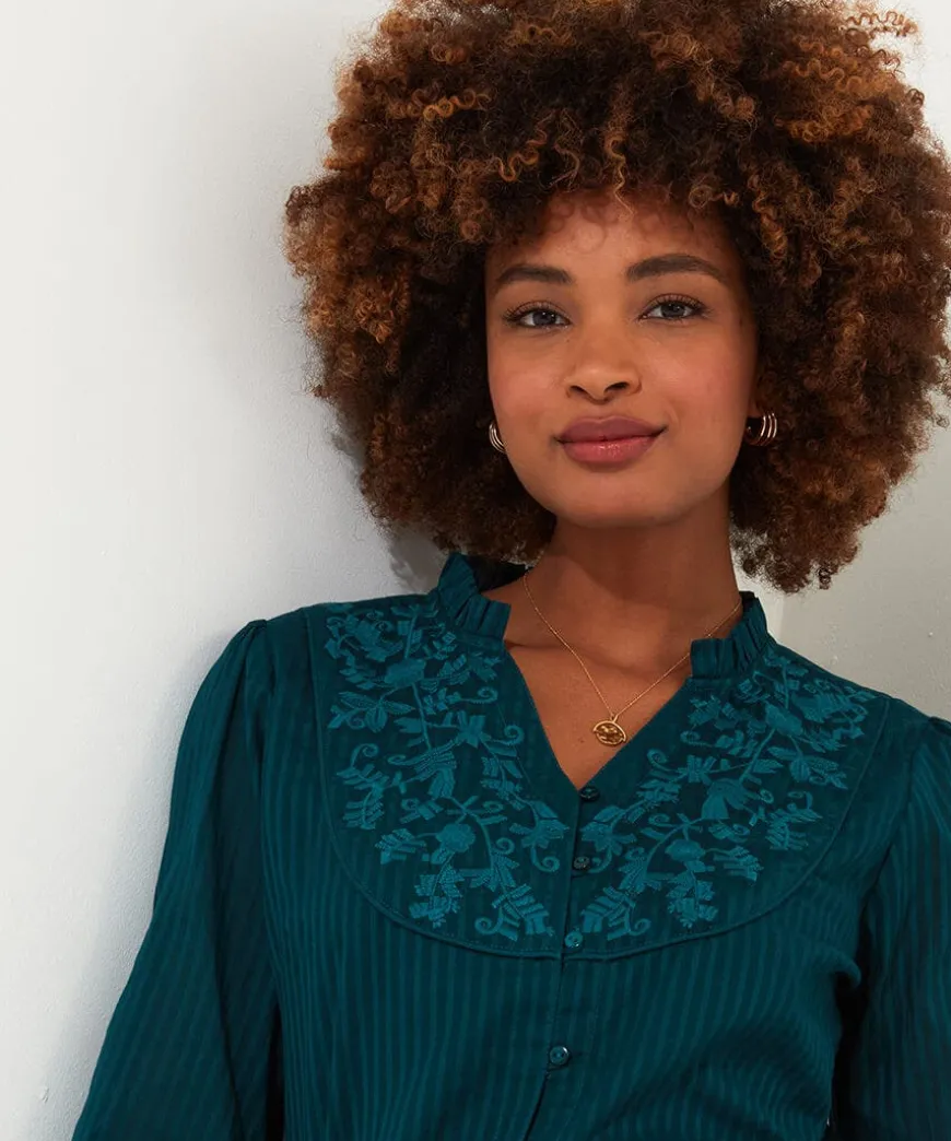 Elegantly Embroidered Blouse