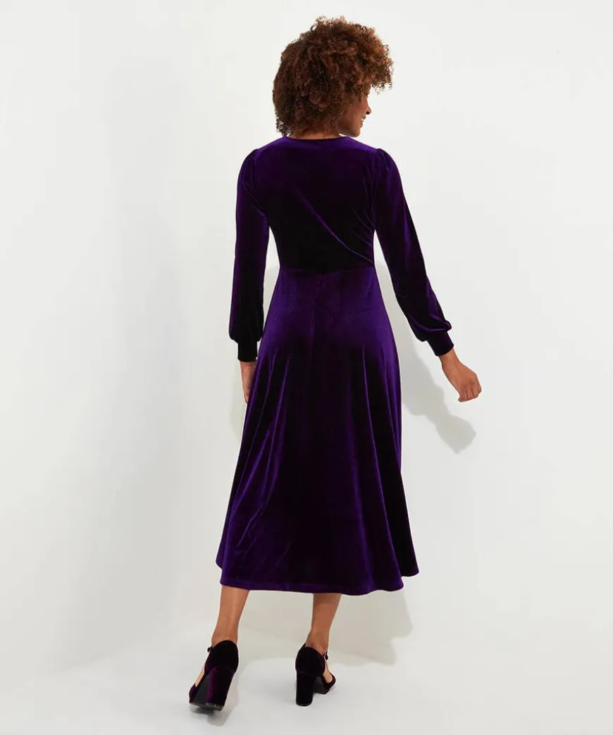 Etta Velour Dress