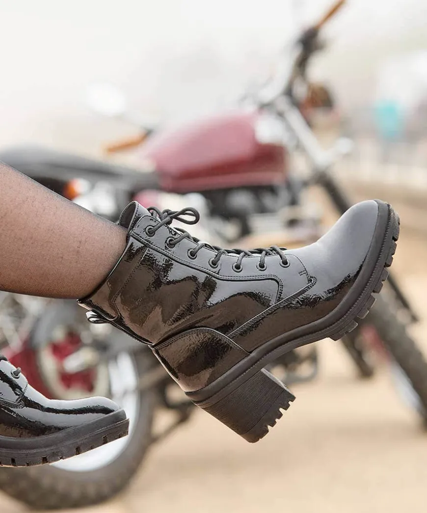 Go Getter Patent Boots