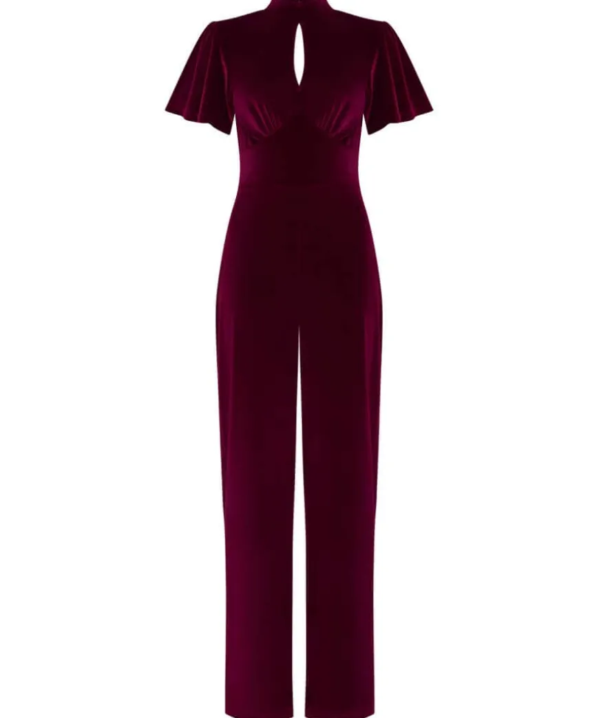 Greta Velour Jumpsuit