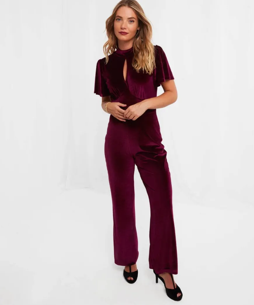 Greta Velour Jumpsuit