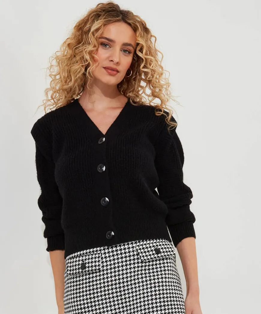 Lace Up Cardigan