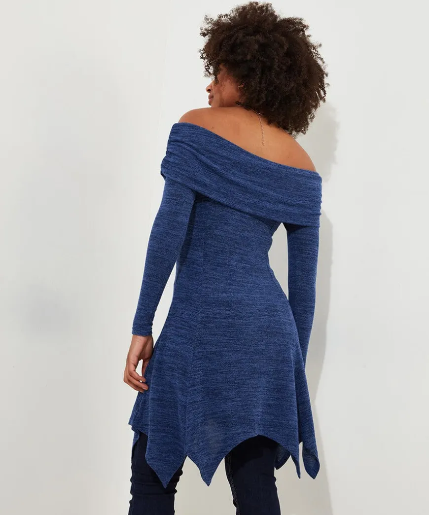Maisie Jersey Bardot Tunic
