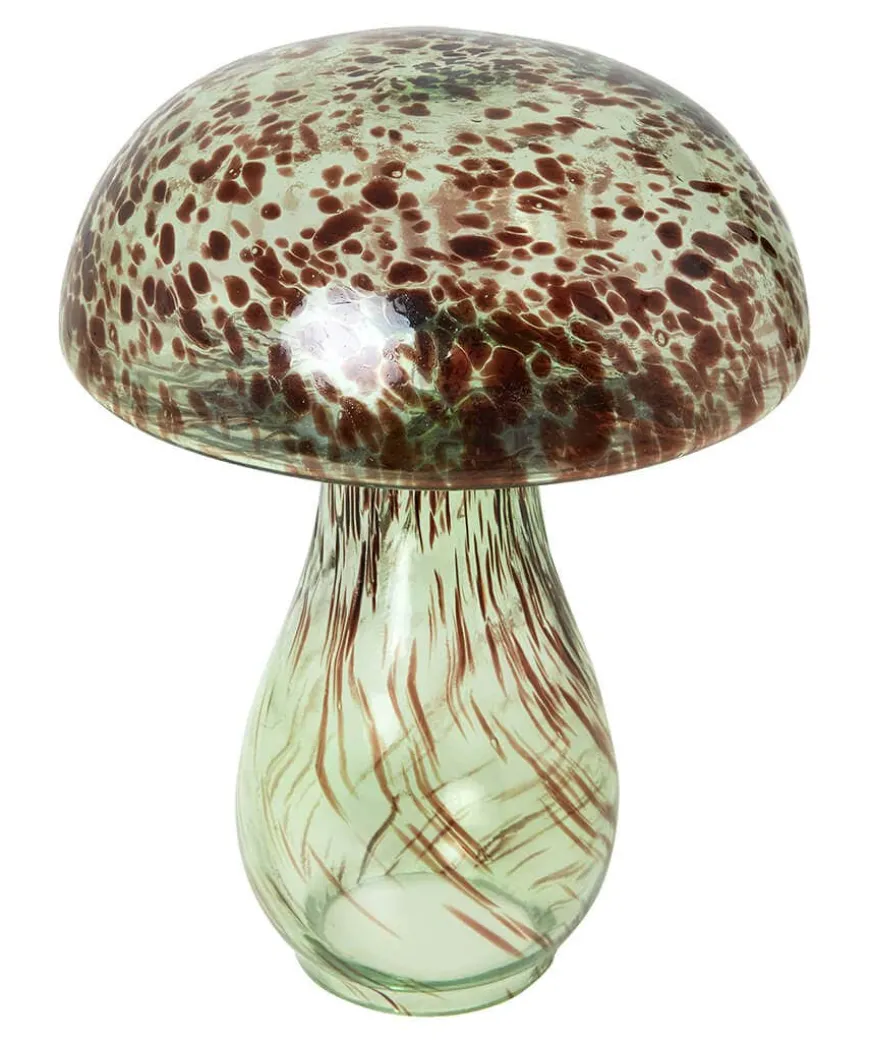 Majestic Mushroom Glass Ornament