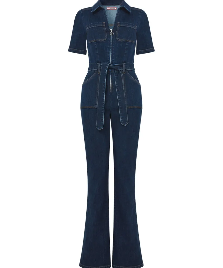 Roxie Denim Jumpsuit