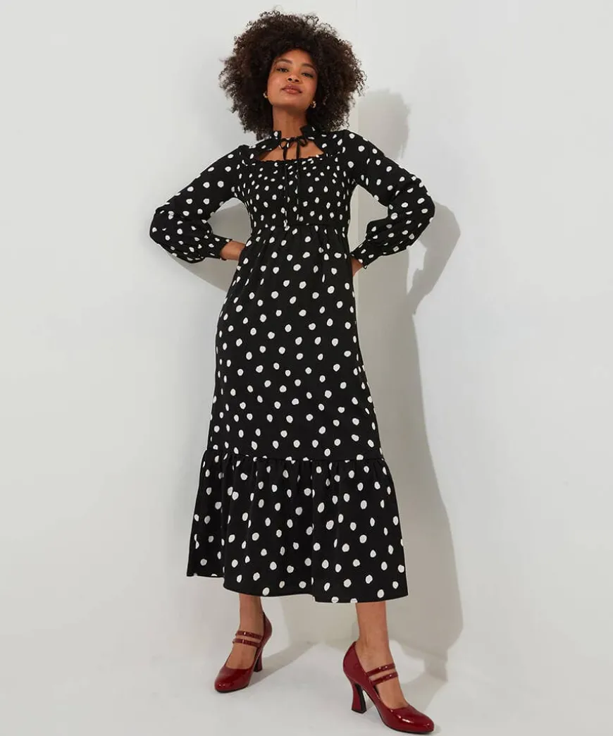Serena Spot Dress