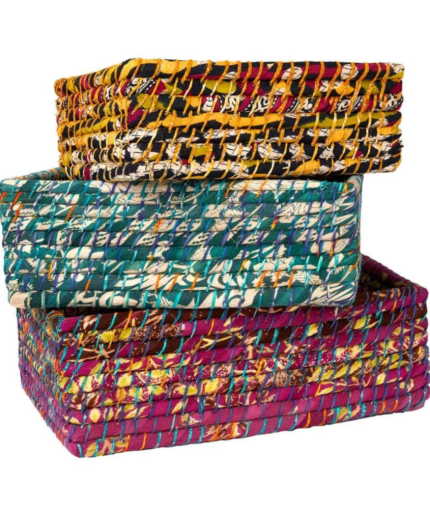 Set Of 3 Notable Nesting Baskets