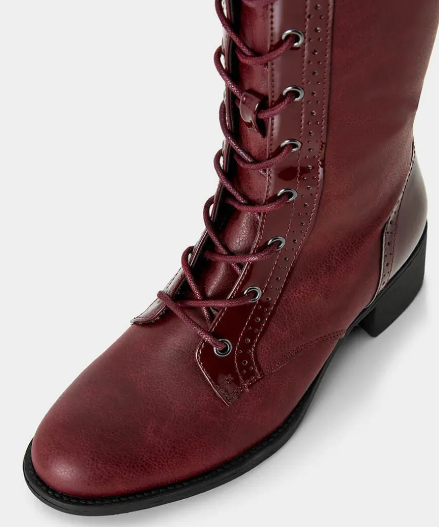 Sharp And Smart Lace Up Boots