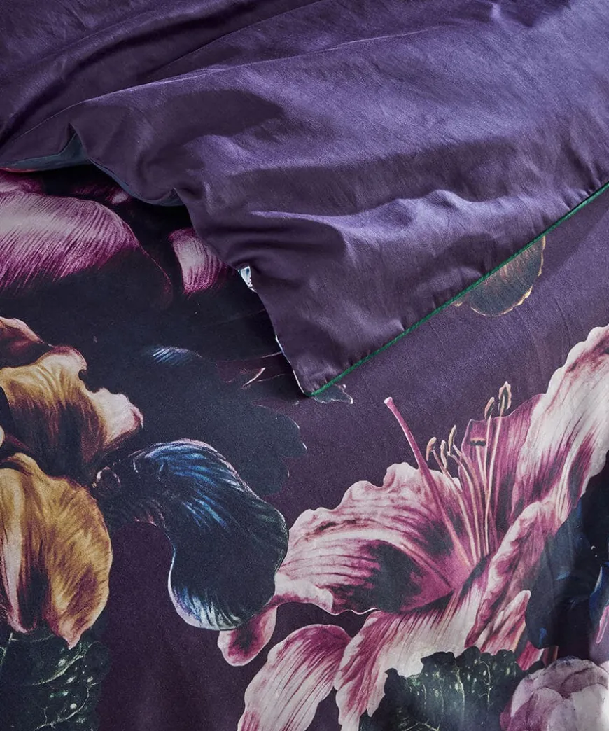 Violet Bloom 100% Cotton Duvet Set