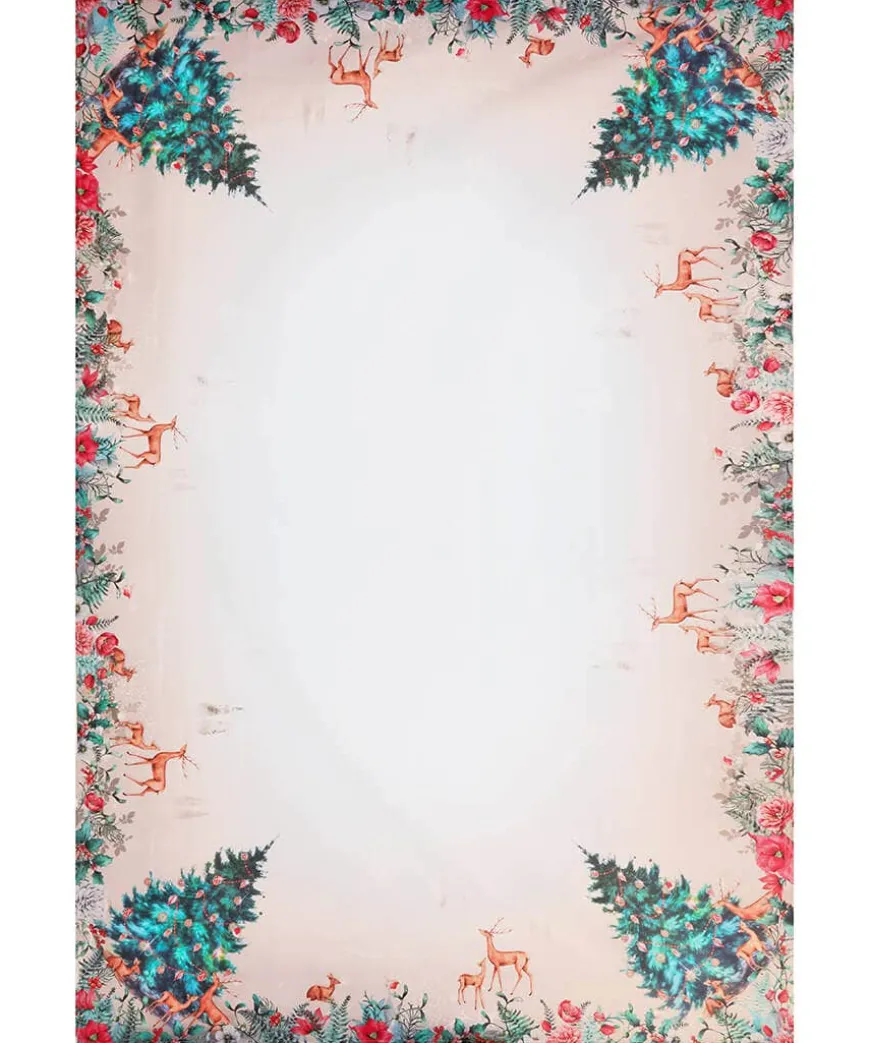 Wondrous Woodland Christmas Table Cloth