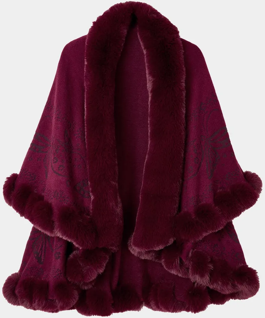Wrapped In Elegance Faux Fur Wrap